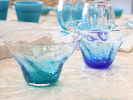 琉球ガラス ウミノオトシリーズ 入荷