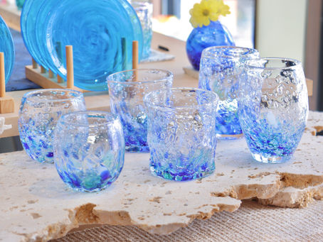 琉球ガラス 煌スプラッシュ入荷