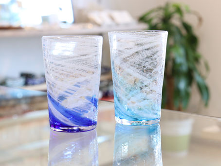 琉球ガラス サーフィンビア入荷