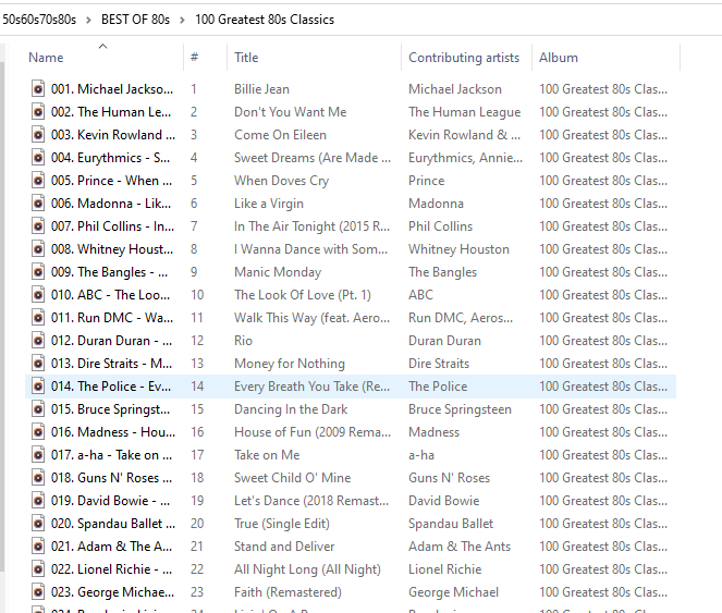 Thumbnail: 4700 Tracks Best of 4 Decades, Best of 50s-60s-70s-80s, Unique selection, High