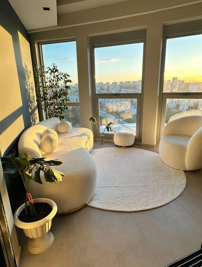 Fasulye Oval Kanepe Koltuk