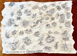 Teraxian Empire Map for a D&D Campaign