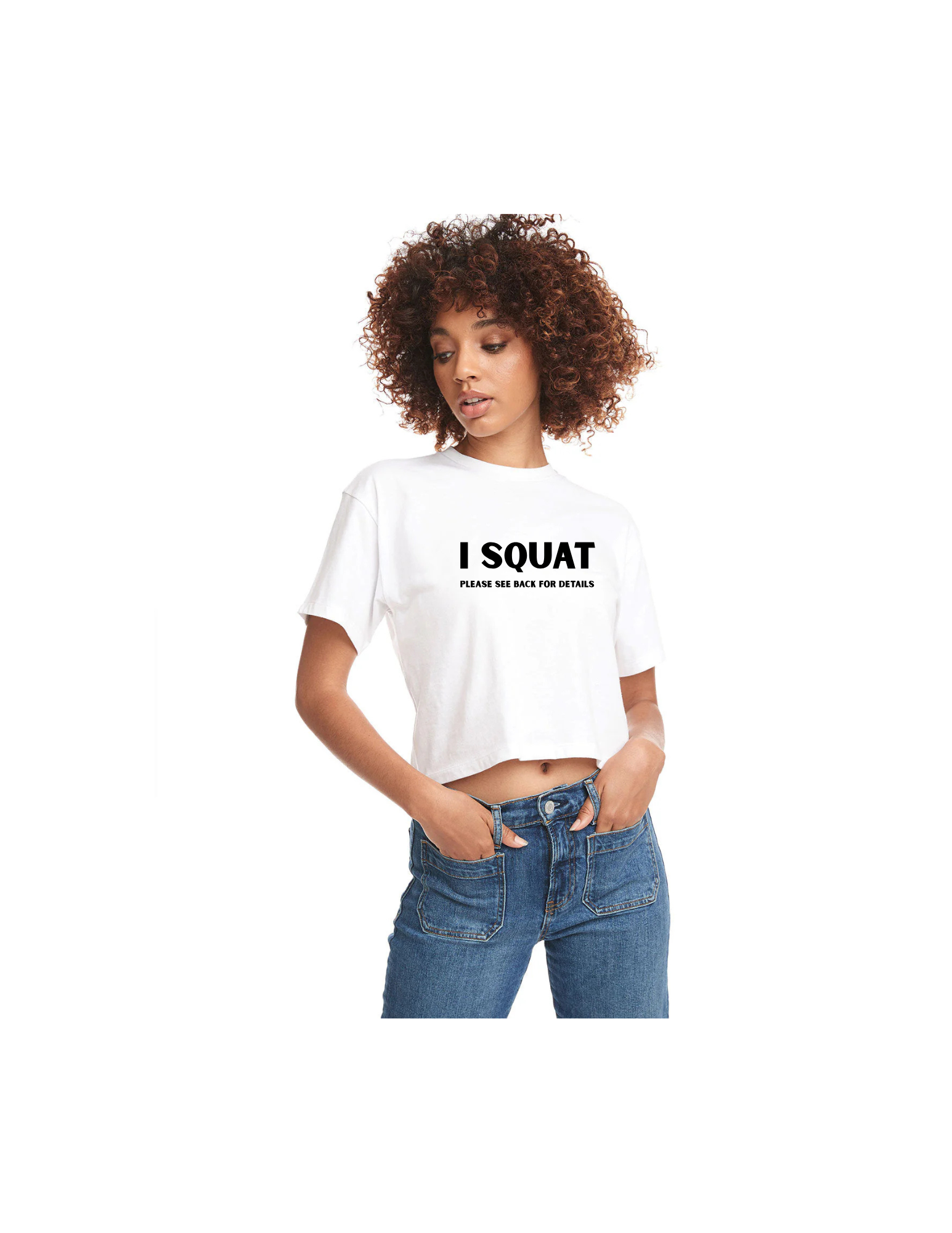 I SQUAT.....CropTop