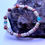 Miniature : Bracelet avec Rhodonite rouge 925 Argent (15cm