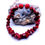 Miniature : Bracelet Corail Rouge avec 925 Argent 17cm