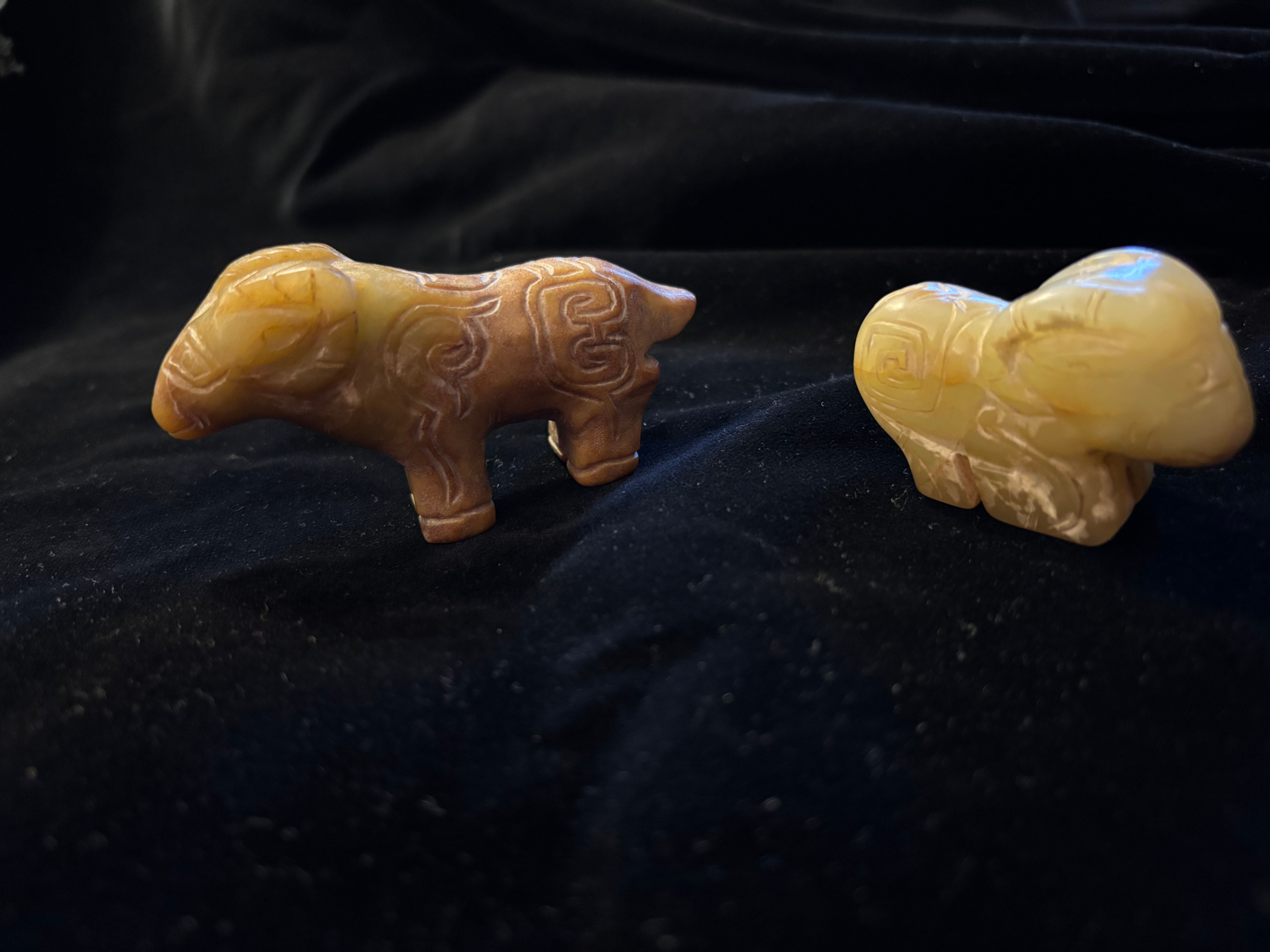 Jade Animal Effigies (found near terra cotta warriors)