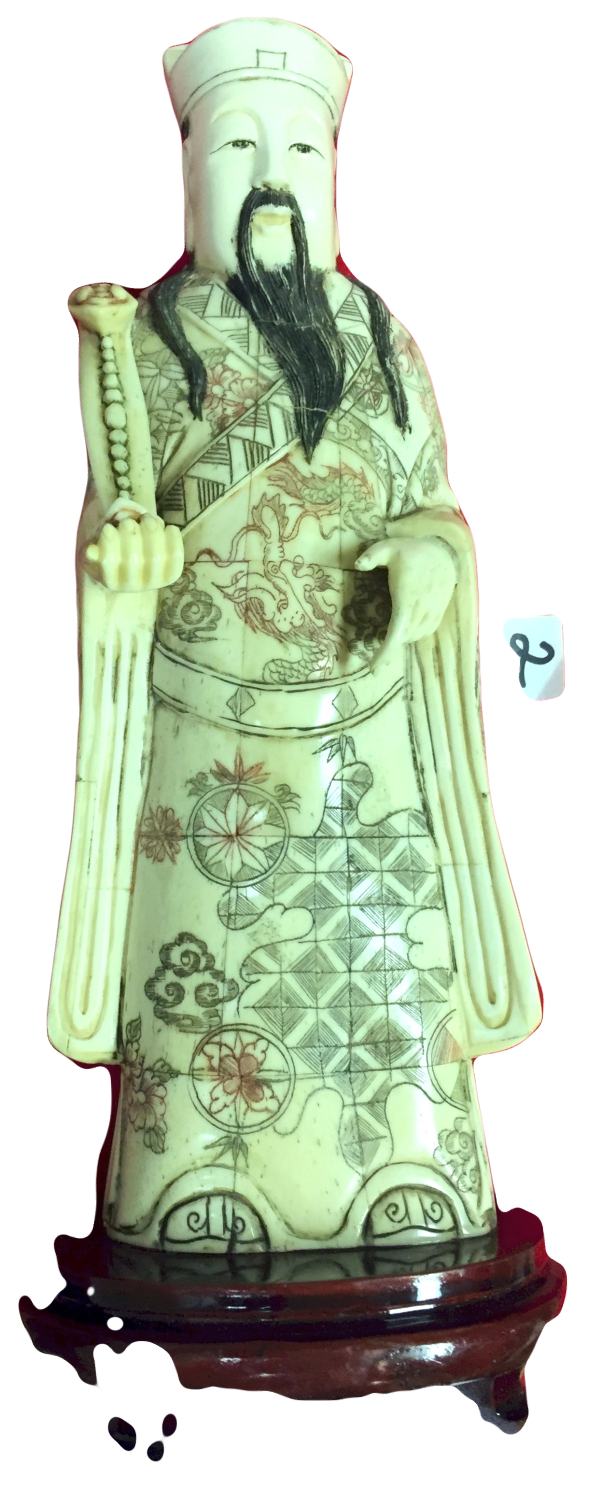 Whale Bone Human Effigy