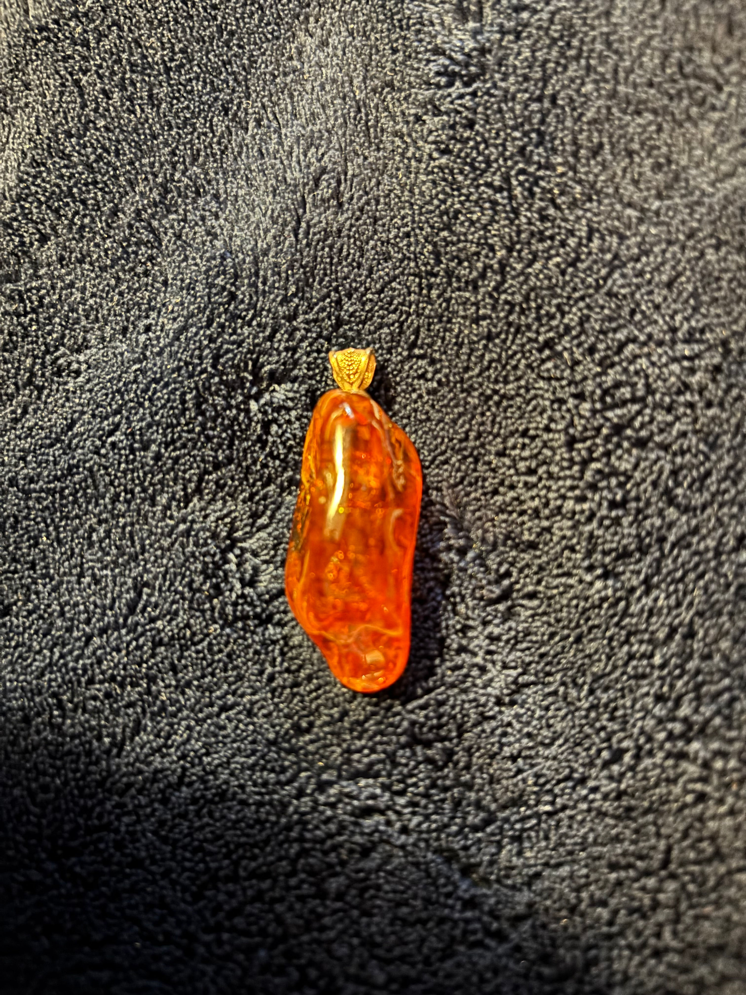 Amber Necklace Pendant