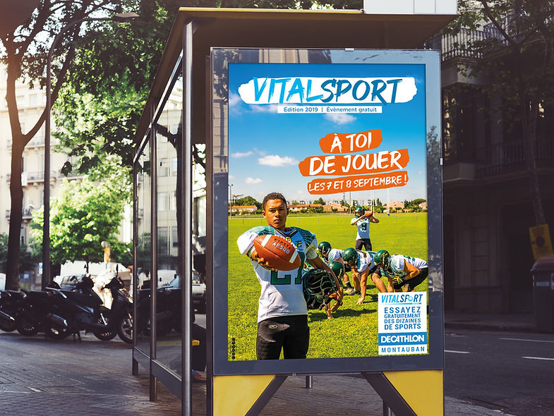 Affiche Décathlon