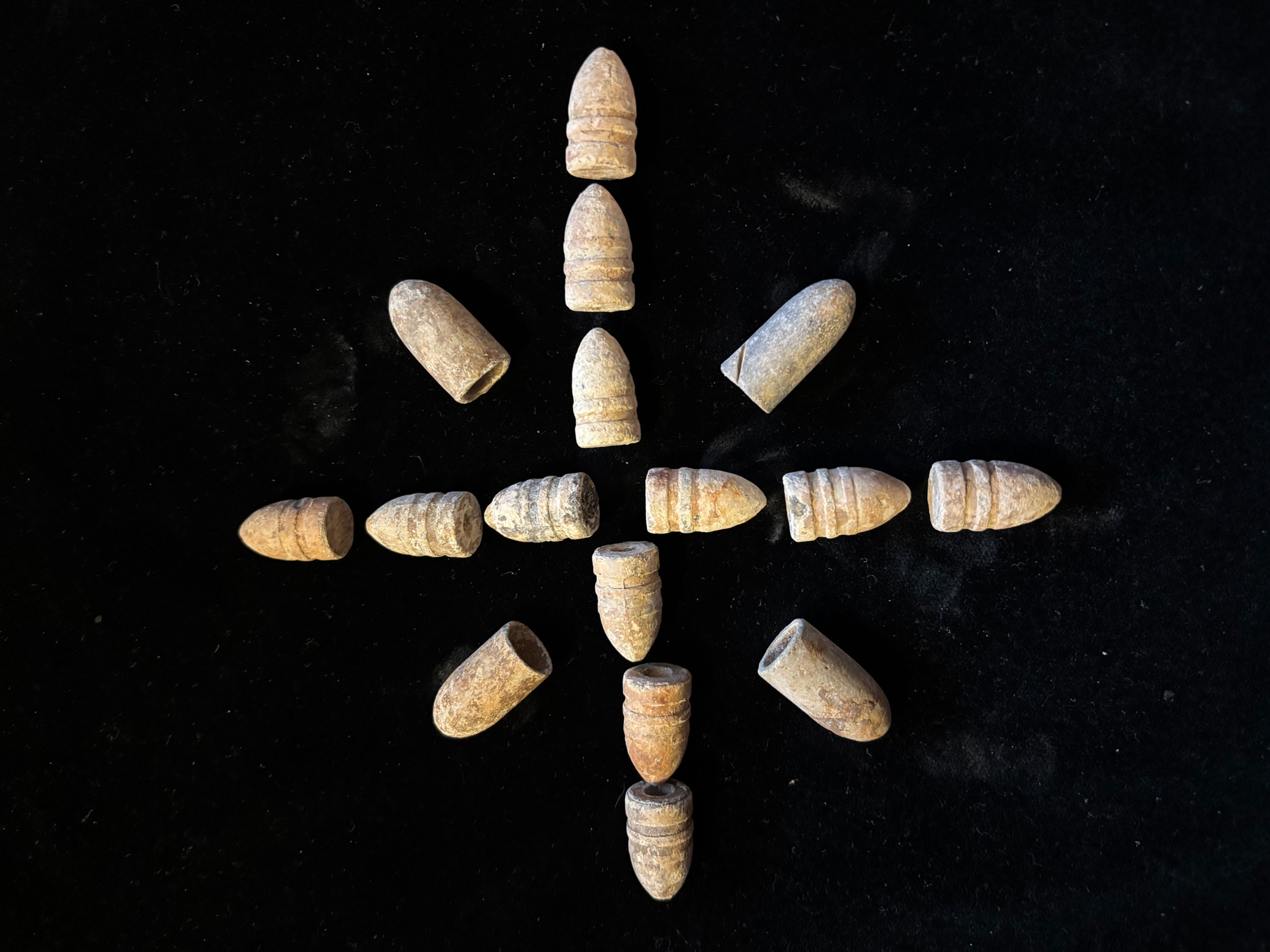 Civil War Bullets (sold as a group)