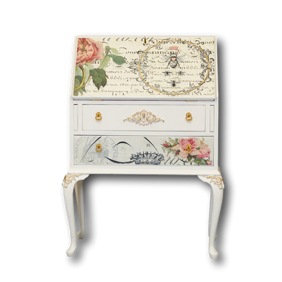 Classic French Style Royal Queen Bee Secretary Desk