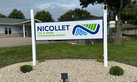Nicollet Office Sign Remodel (Front view