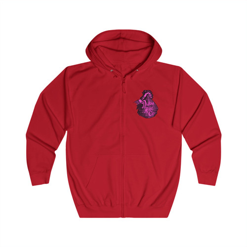 PINK MONEY BAGZ Full Zip Hoodie | Drifting Hobo Co.