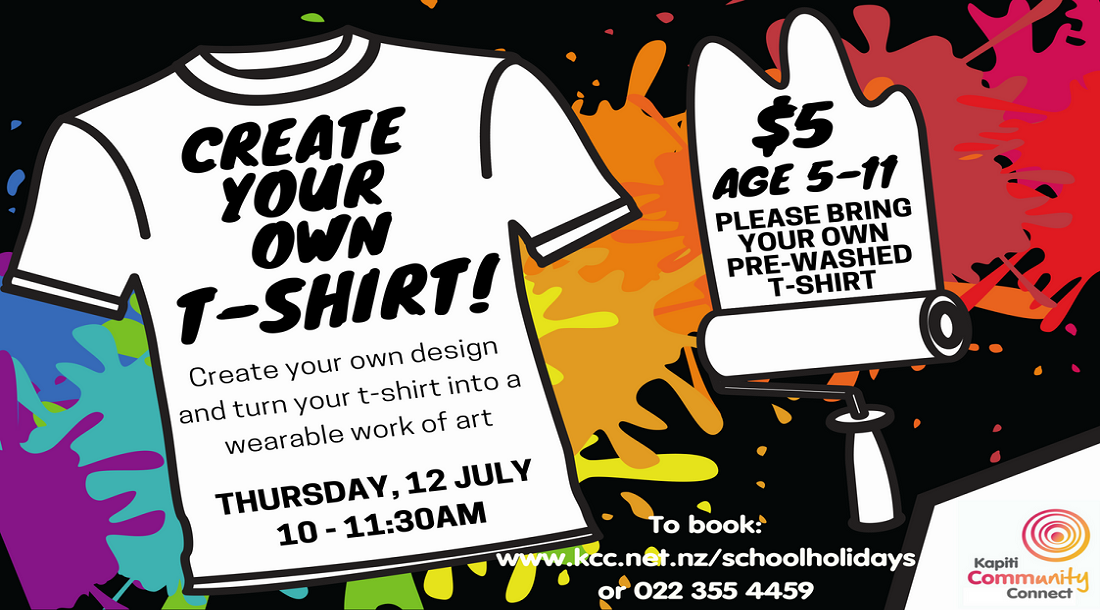 Kidz T-Shirt Making - 12 July