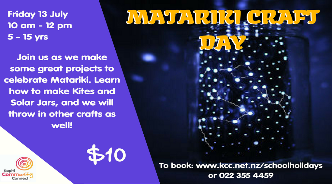Matariki Craft Day - 13 July