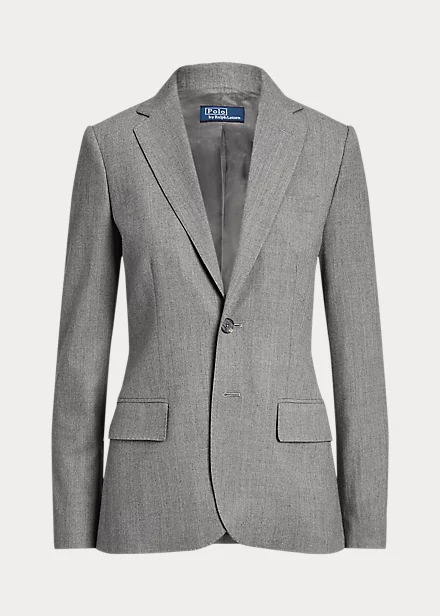 Stretch-Wool Flannel Suit