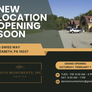 Davis Monuments Grand Opening