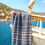 Thumbnail: Original Turkish Towel - Aegean Striped Design (24 Colors)
