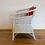 Thumbnail: Antique Cane and Rope Commode Armchair. Circa 1940.