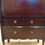 Thumbnail: Antique Mahogany Four Drawer Drop Front Bureau Desk.