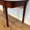 Thumbnail: Georgian Mahogany Hall Table with Turned Legs.