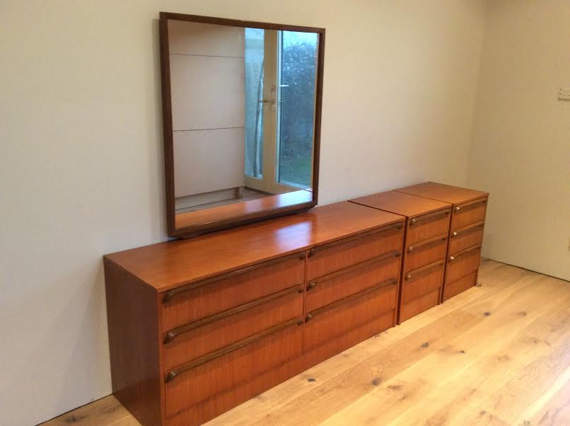 Mid Century Australian Made Teak Dresser. Circa 1960.