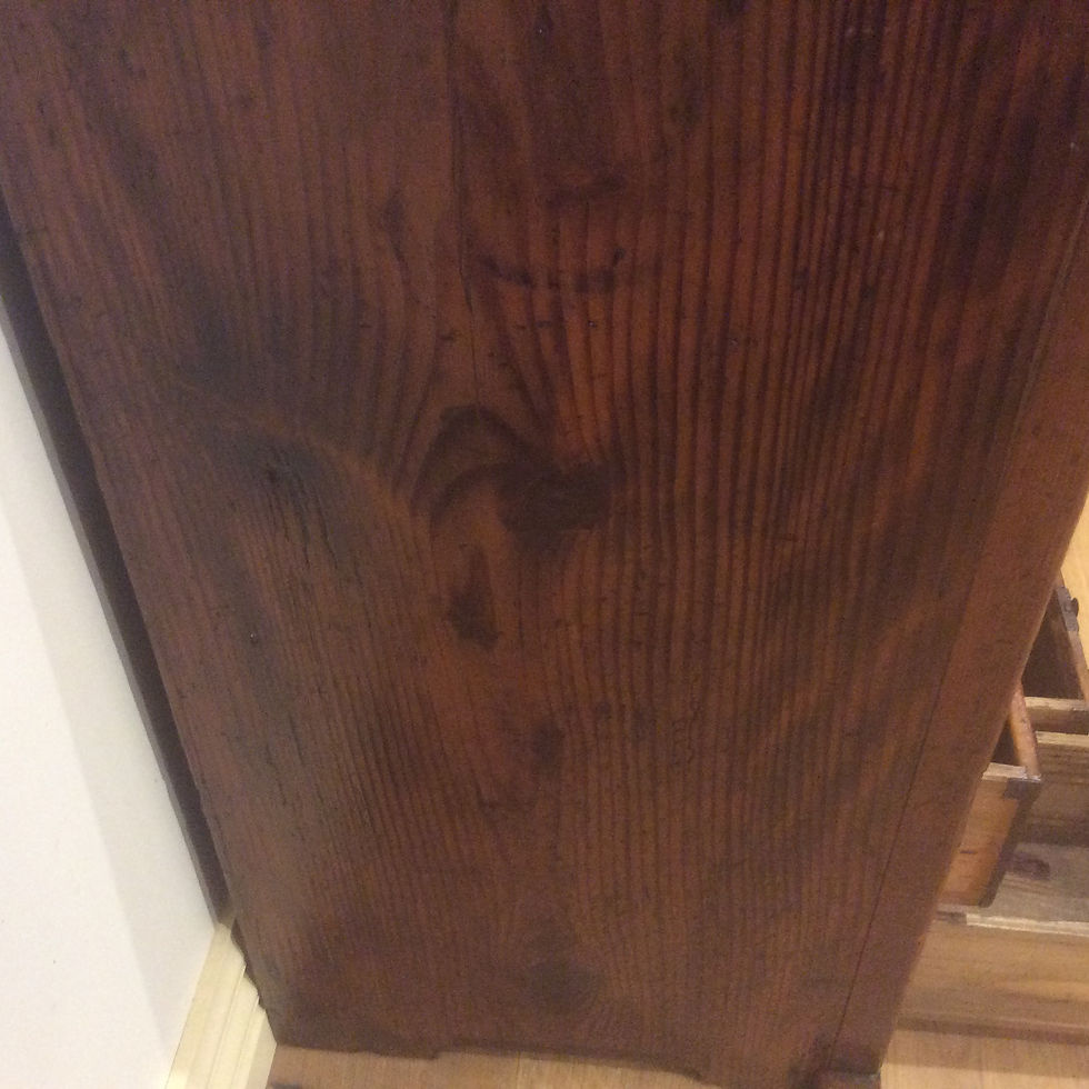 Thumbnail: Antique Japanese Cypress Edo Era Cypress Tansu Chest.