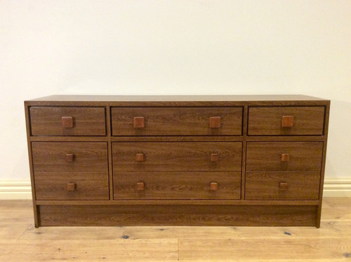 Retro Australian Made Nine Drawer Dresser/Sideboard. | mrbeams