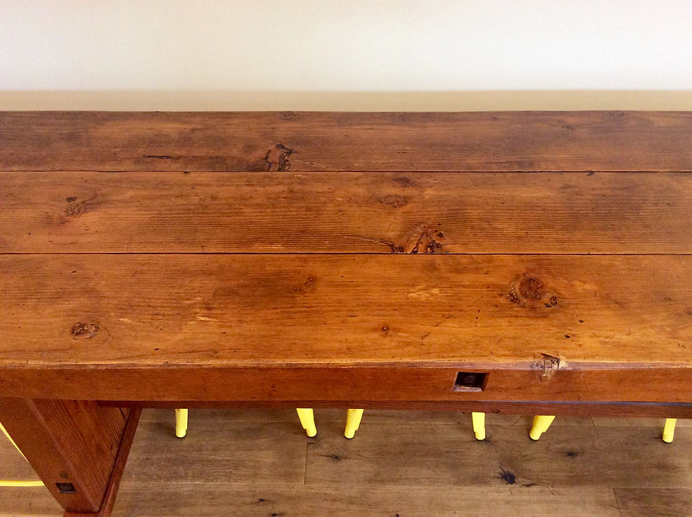 Thumbnail: Kitchen Island Bench made from Solid Oregon.
