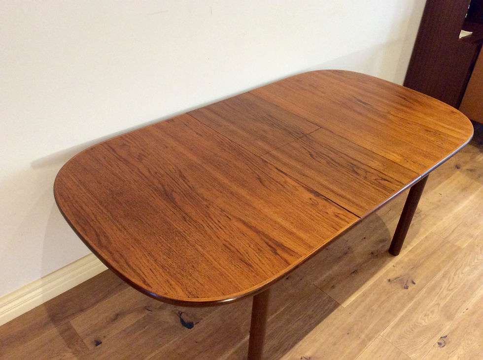 Thumbnail: Vintage Chiswell Teak Extension Dining Table.