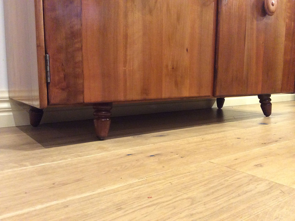 Thumbnail: Mid Century Fred Ward Myer Heritage Solid Myrtle Hutch Sideboard.
