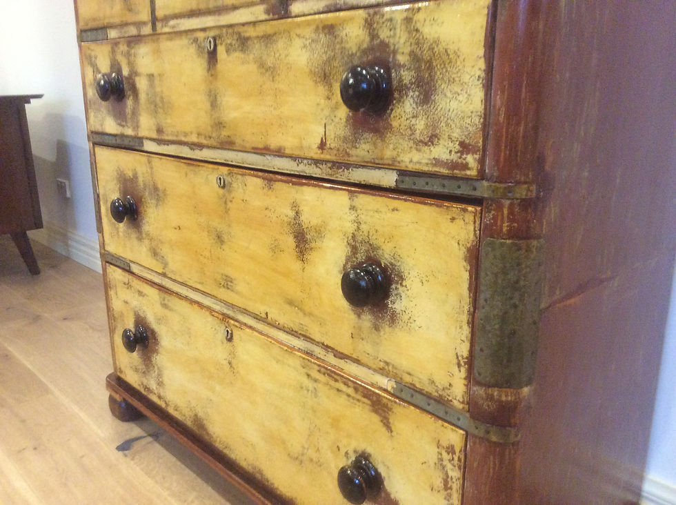 Thumbnail: Shabby Industrial Chic Chest of Drawers