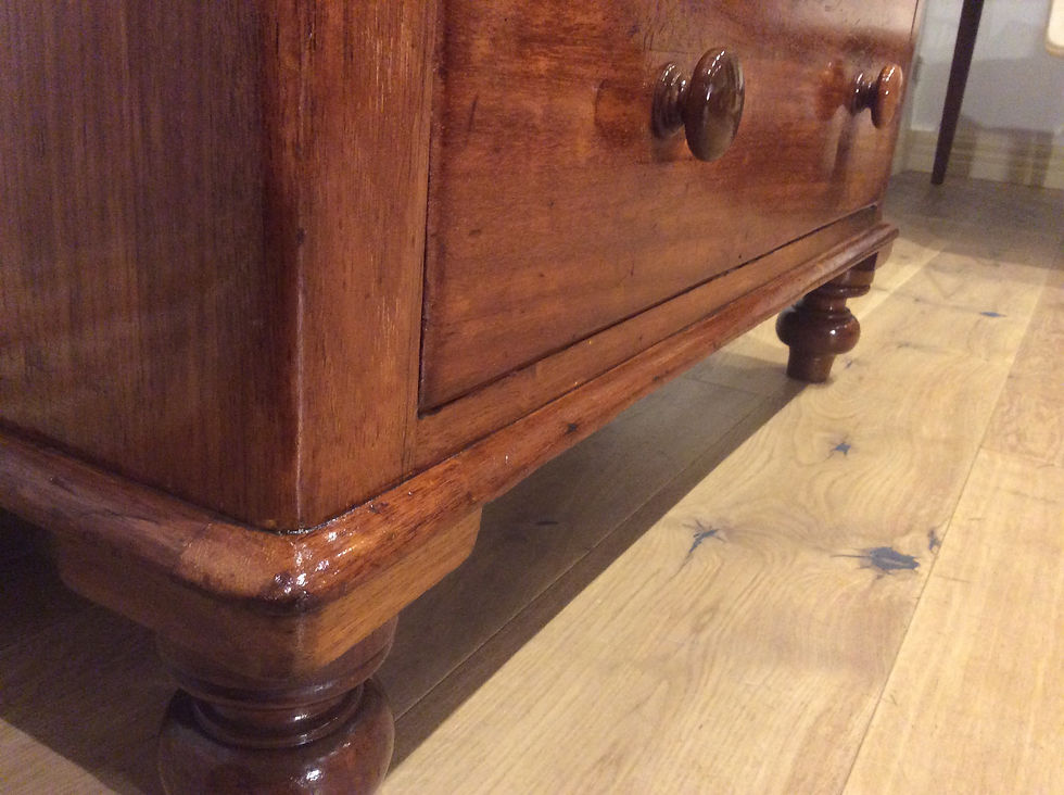 Thumbnail: Victorian Cedar Chest of Four Drawers.