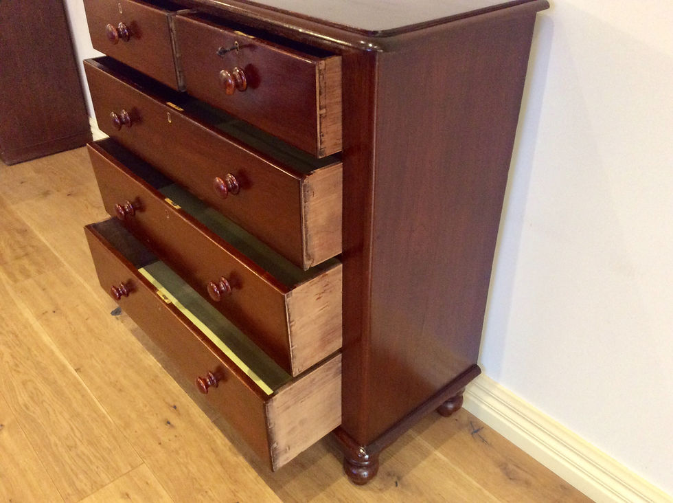 Thumbnail: French Polished Victorian Cedar Chest. Circa 1890