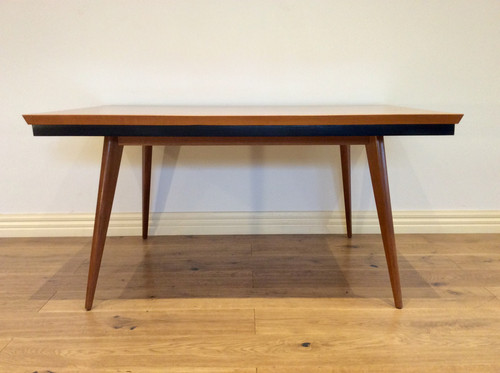 Mid Century Australian Made Oak Dining Table by Morarty Furniture. | mrbeams