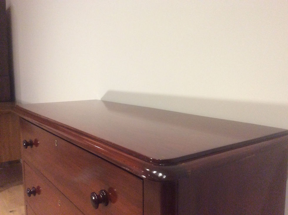 Thumbnail: Restored Victorian Cedar Three Drawer Chest.