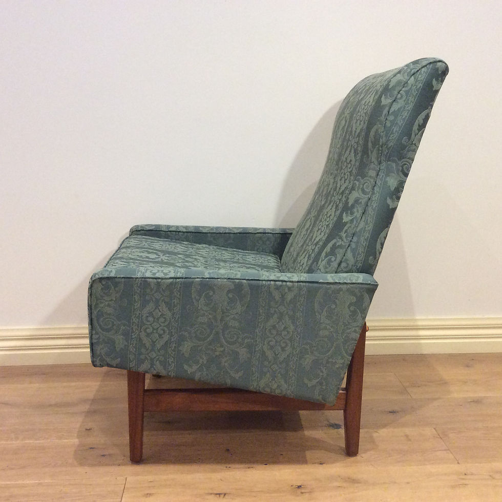 Thumbnail: Mid Century Fred Lowen and Ernest Rodeck (Fler) Flerline Armchair.
