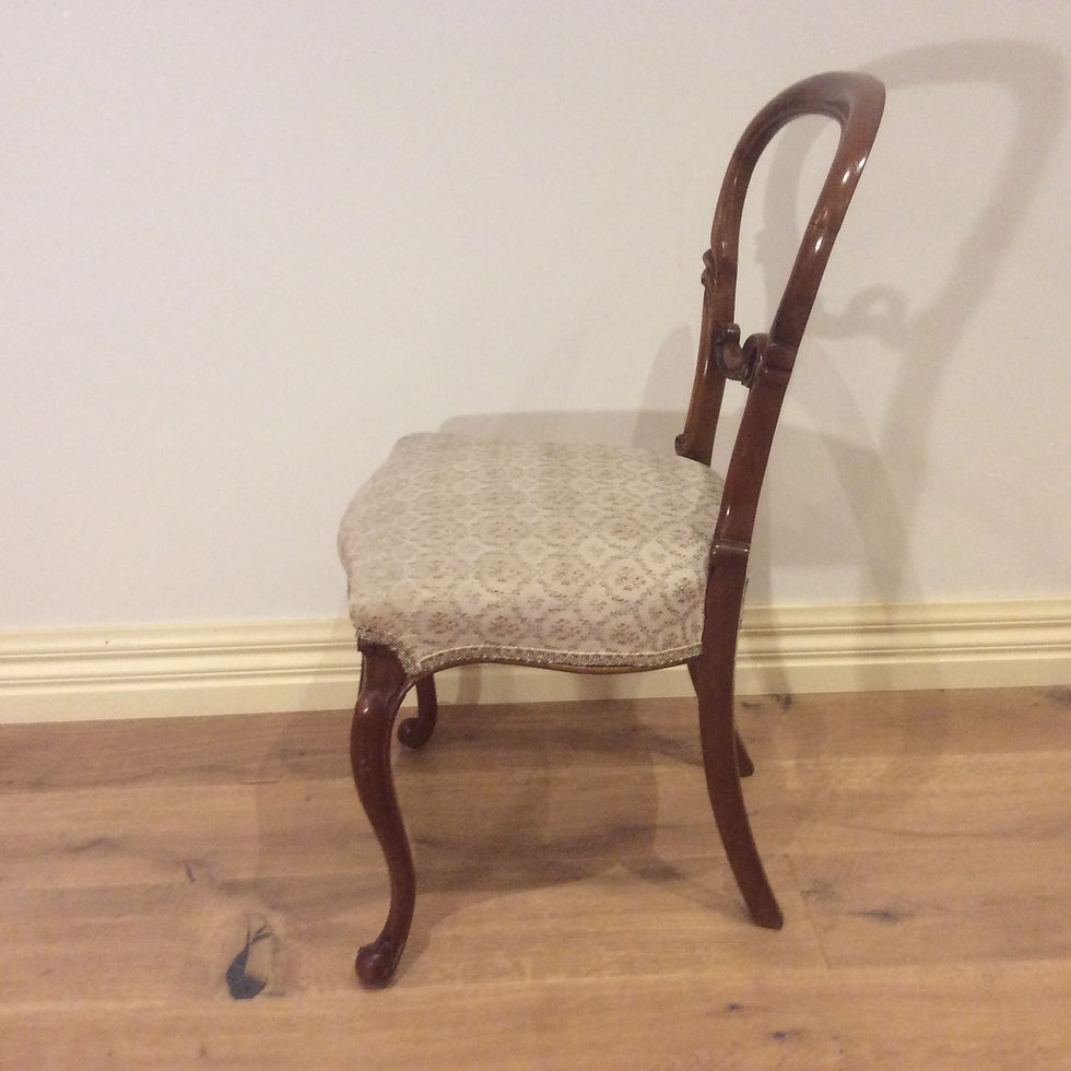 Thumbnail: Victorian Balloon Back Chair