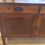 Thumbnail: Antique Silky Oak Sideboard with Press Metal Headboard