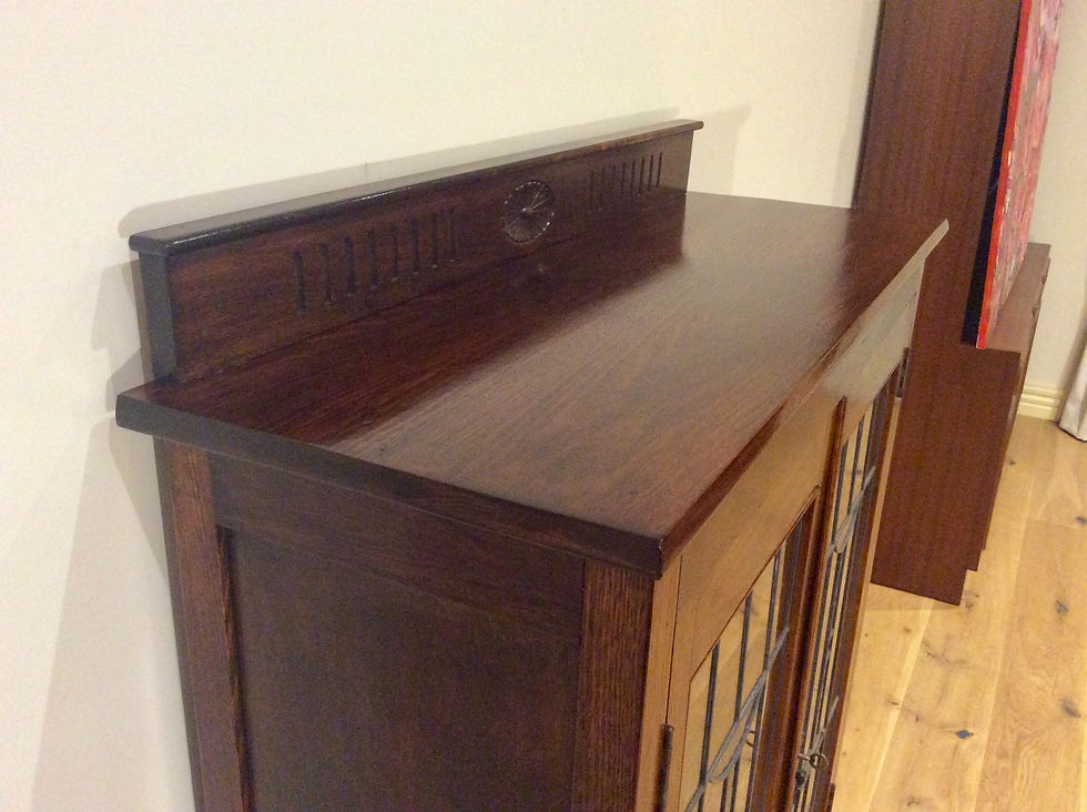 Thumbnail: Blackwood Leadlight Panel Display Case.