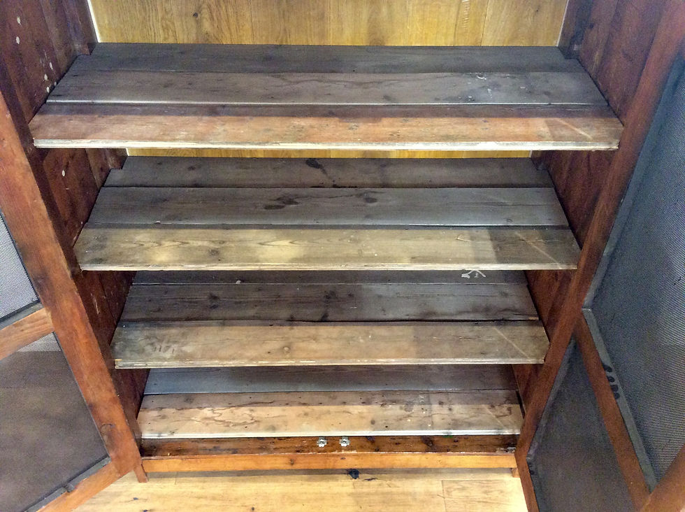 Thumbnail: Large Victorian Baltic Pine Meat Safe.