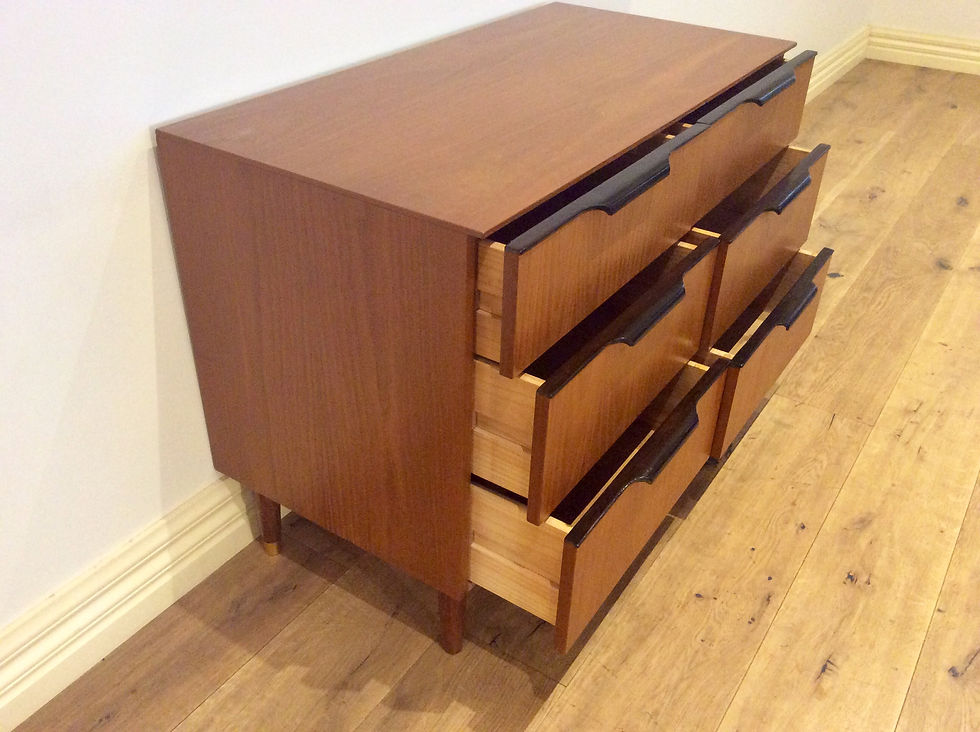 Thumbnail: Danish Six Drawer Chest