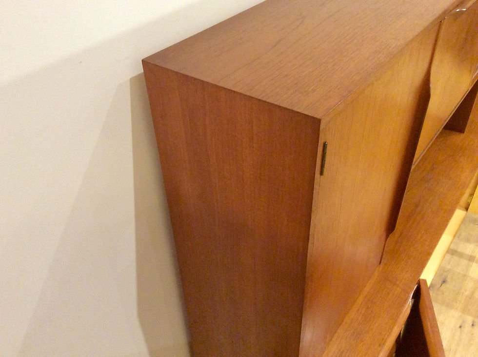 Thumbnail: Mid Century Teak Sideboard with Cocktail Cabinet.