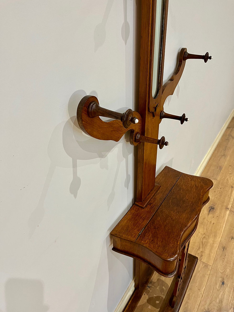 Thumbnail: A9036 - Restored Victorian Oak Tree Hall Stand.