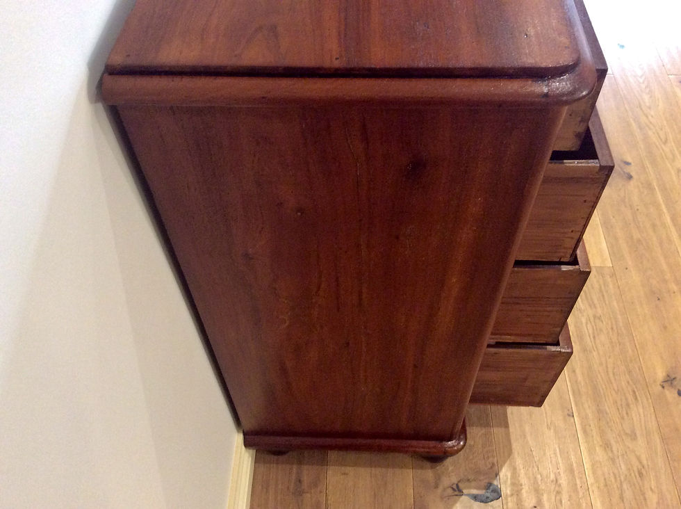 Thumbnail: Restored Six Drawer Red Cedar Victorian Chest.
