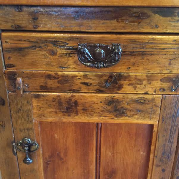 Thumbnail: Antique Farmhouse Style Cabinet.