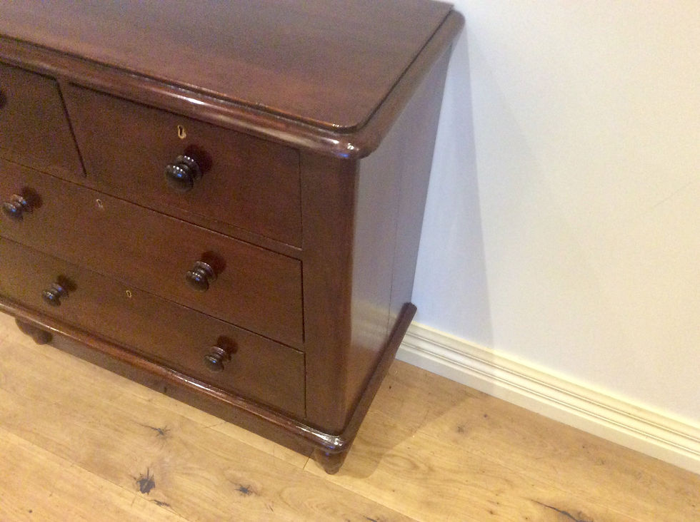 Thumbnail: A8009 – Australian Antique  Cedar Four Drawer Chest.