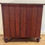 Thumbnail: Backboards of Mahogany Five Drawer Chest. Victorian Era