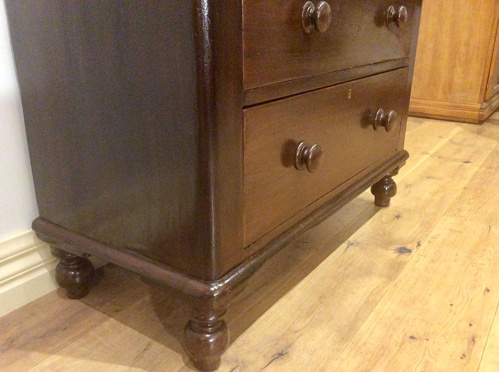 Thumbnail: Australian Cedar Chest of Four Drawers. Circa 1890