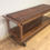 Thumbnail: Vintage Industrial Steel and Oregon Island Bench Trolley.